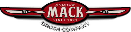 Pinstriping Logo - Mack Brush