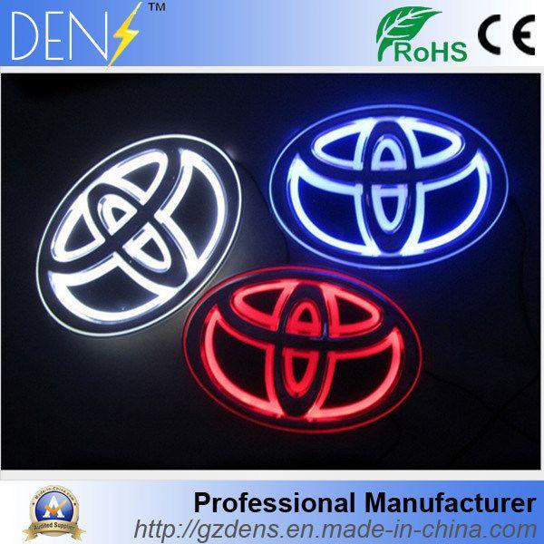 Camry Logo - [Hot Item] 5D Car Logo ABS LED Badge for Corolla Camry