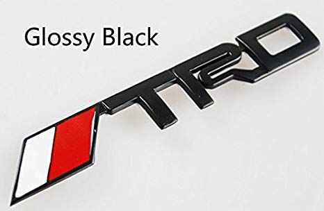 Camry Logo - MYCXS //TRD Emblem Decal Badge Sticker Painting Plastic Auto car for Toyota  REIZ Camry Corolla TRD PRO Tacoma TSS RWD