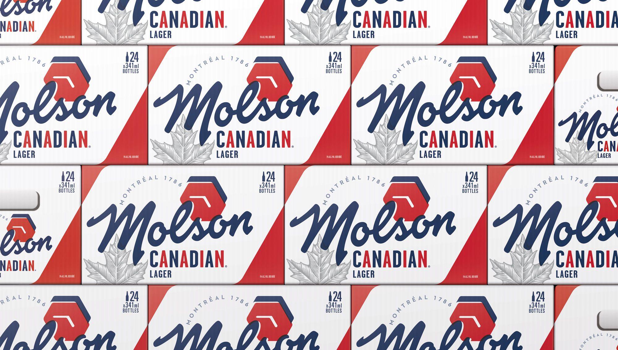 Molson Logo - Brand New: New Logo and Packaging for Molson Brands