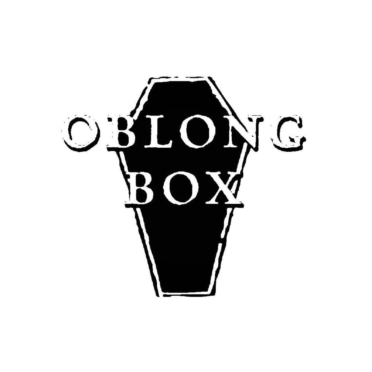 Oblong Logo - Oblong Box Band Logo Vinyl Decal