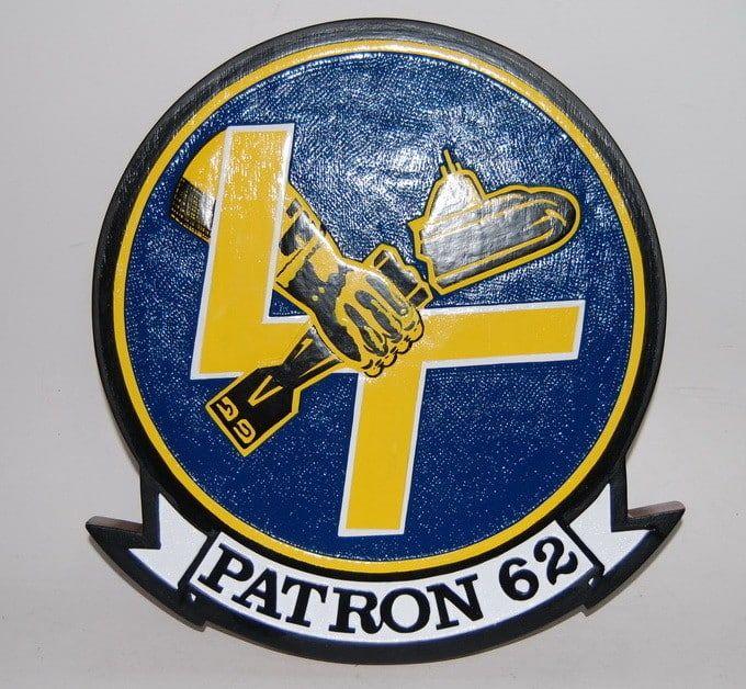 VP-62 Logo - VP-62 Broadarrows Plaque