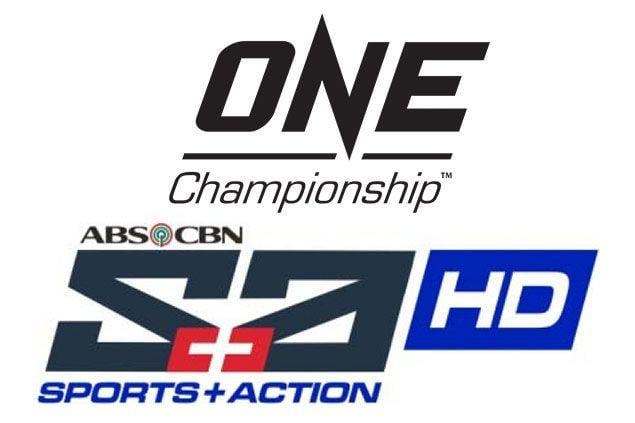 Onefc Logo - ONE Championship in ABS-CBN S+A and S+A HD