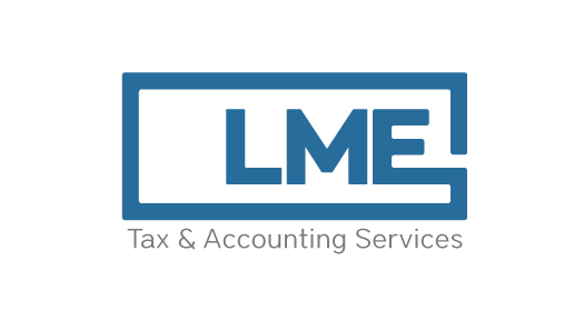LME Logo - Project: LME Tax & Accounting - Seven In Blue