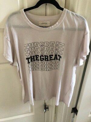 Current/Elliott Logo - THE GREAT CURRENT Elliott Boxy Tee Cream Icon Logo - Large 3