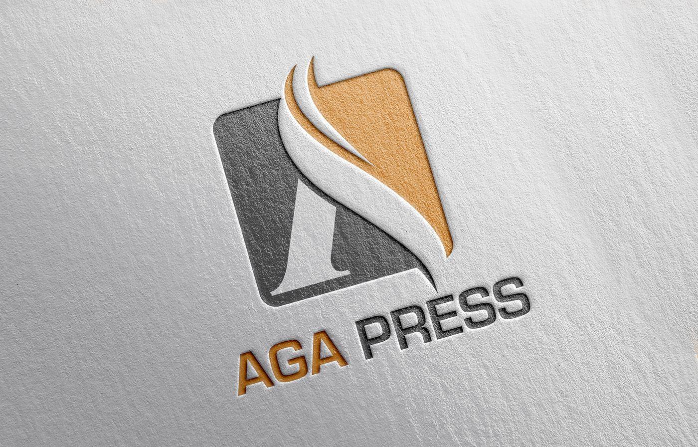 Press Logo - AGA Press Logo & Website Design on Behance