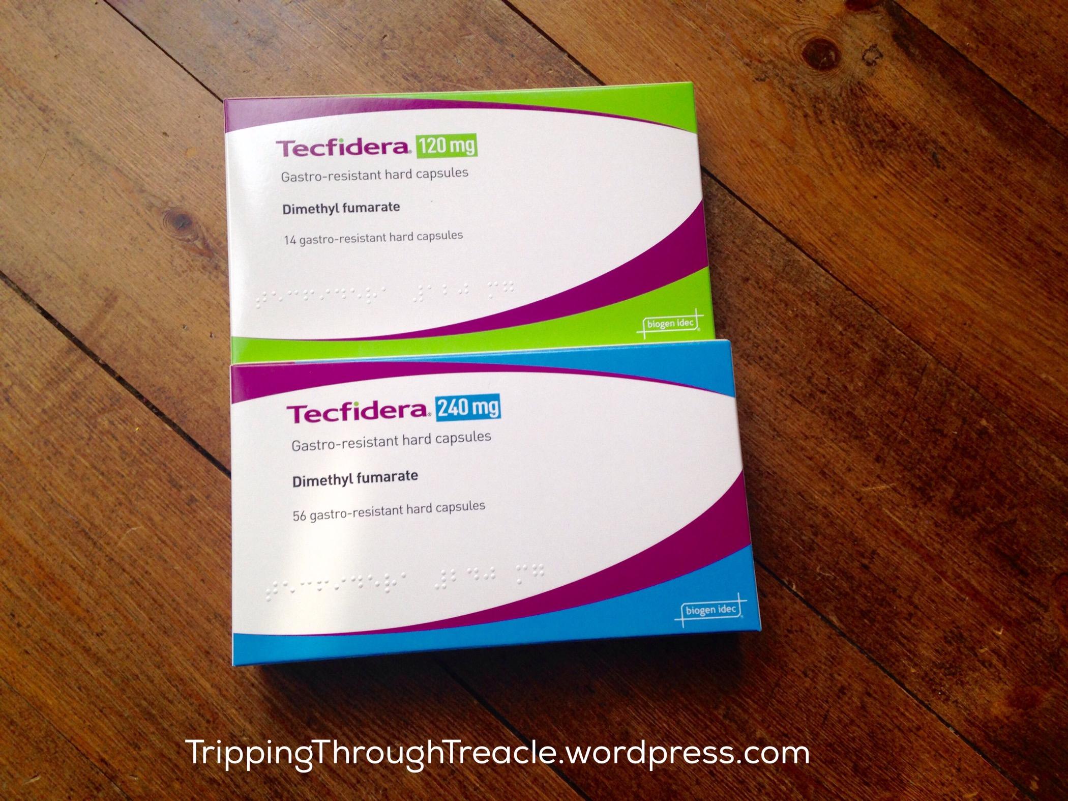 Tecfidera Logo - An Update: 10 Days on Tecfidera - Tripping Through Treacle