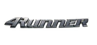 4Runner Logo - 1X NEW TOYOTA 4Runner Tailgate Logo Emblem Decal Decorative Ornament Black