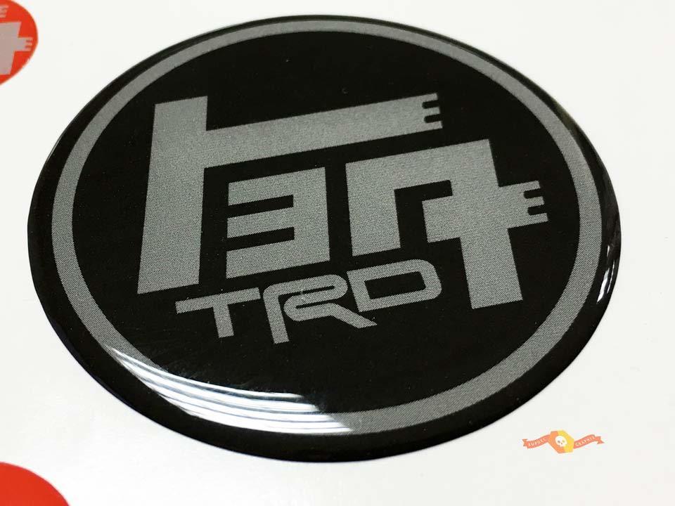 4Runner Logo - TEQ TRD Toyota Domed Badge Emblem Resin Decal Sticker 4Runner Tacoma FJ  Cruiser Tundra