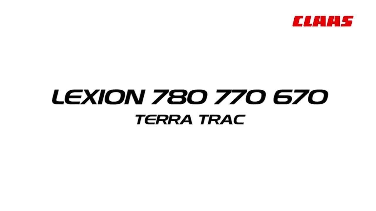 Lexion Logo - LEXION 780 770 670 TERRA TRAC. Transport width. / 2013