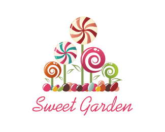 Sweet Logo - sweet shop garden Designed by dalia | BrandCrowd