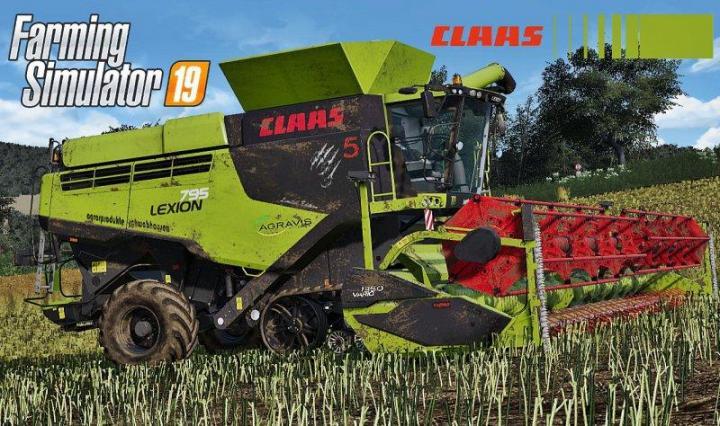 Lexion Logo - FS19 - Claas Lexion 795 Monster Limited Edition V1 | FSMOD - FS19 ...