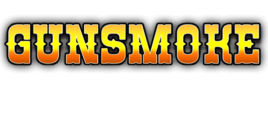 Gunsmoke Logo - Gunsmoke: Play to the 2 by 2 Gaming slot machine