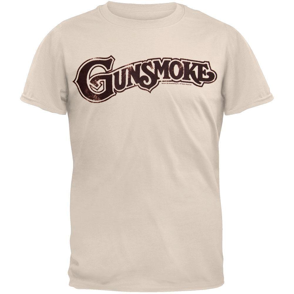 Gunsmoke Logo - Gunsmoke Logo Soft T Shirt