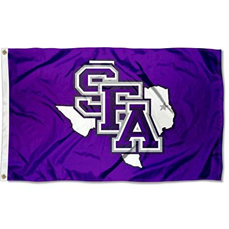 SFA Logo - SFA Lumberjacks New Logo 3x5 College Flag