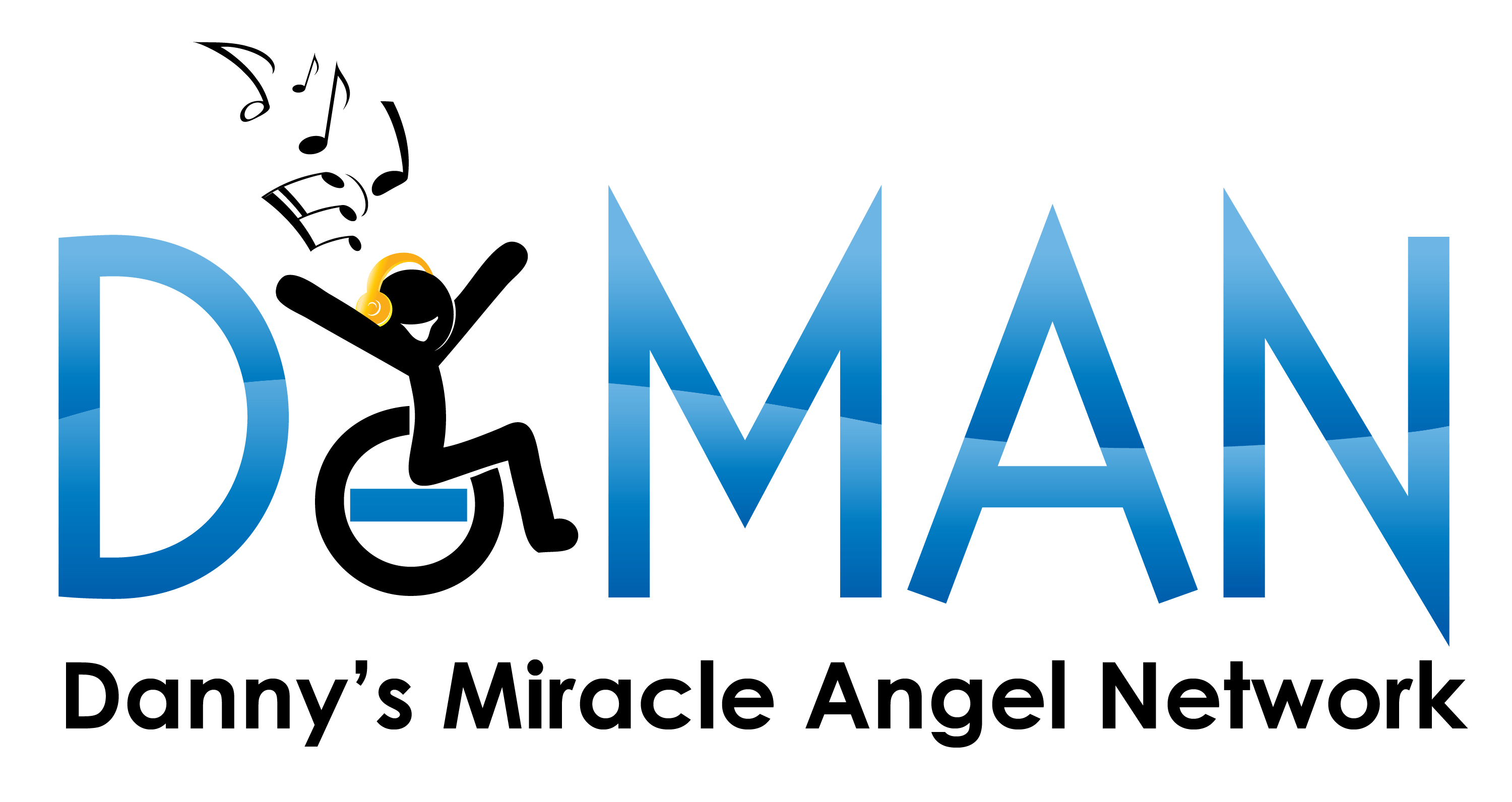 Dman Logo - Local Foundation Giving Young People with Severe Disabilities Rare
