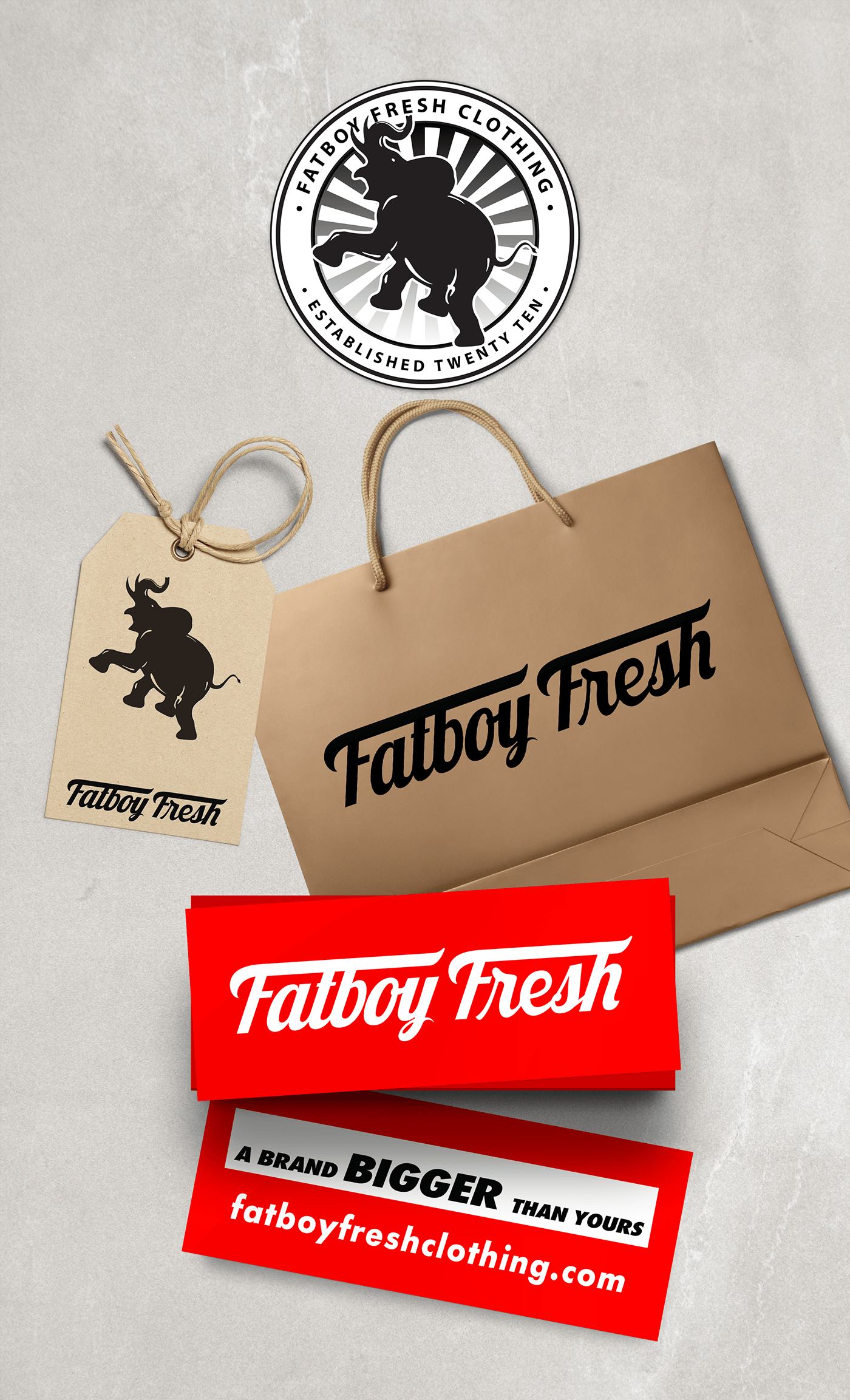 Fatboy Logo - Fatboy Fresh Clothing on Behance