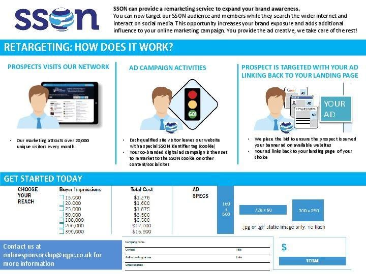 Sson Logo - Retargeting with SSON | The Shared Services & Outsourcing Network