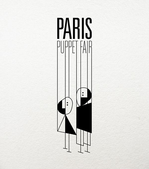 Puppet Logo - PARIS PUPPET FAIR - logo, visual identity on Behance