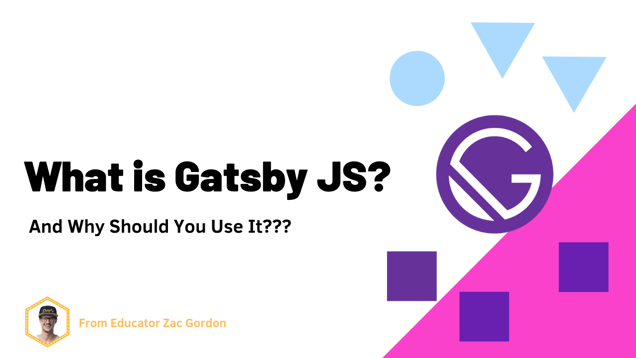 Gatsby Logo - What is Gatsby JS and Why Use It?