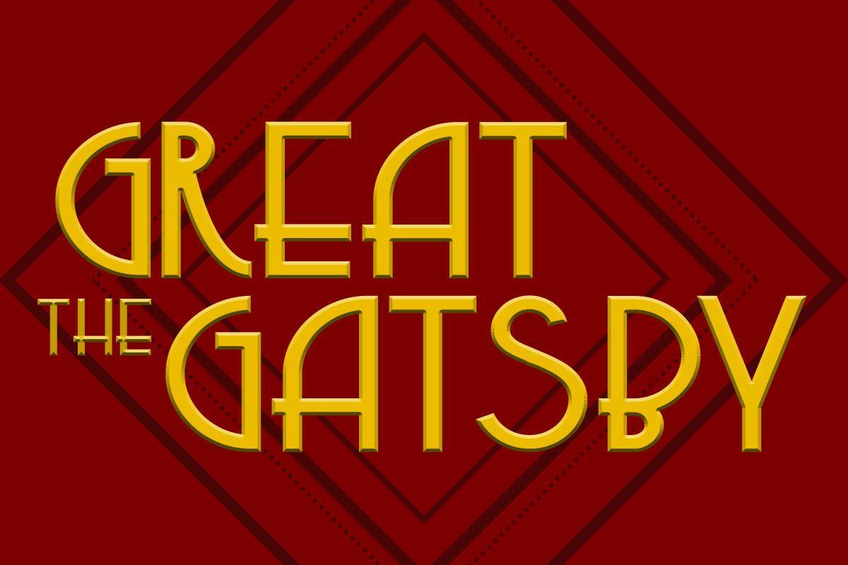 Gatsby Logo - The Great Gatsby Bend Center of the Arts Texas