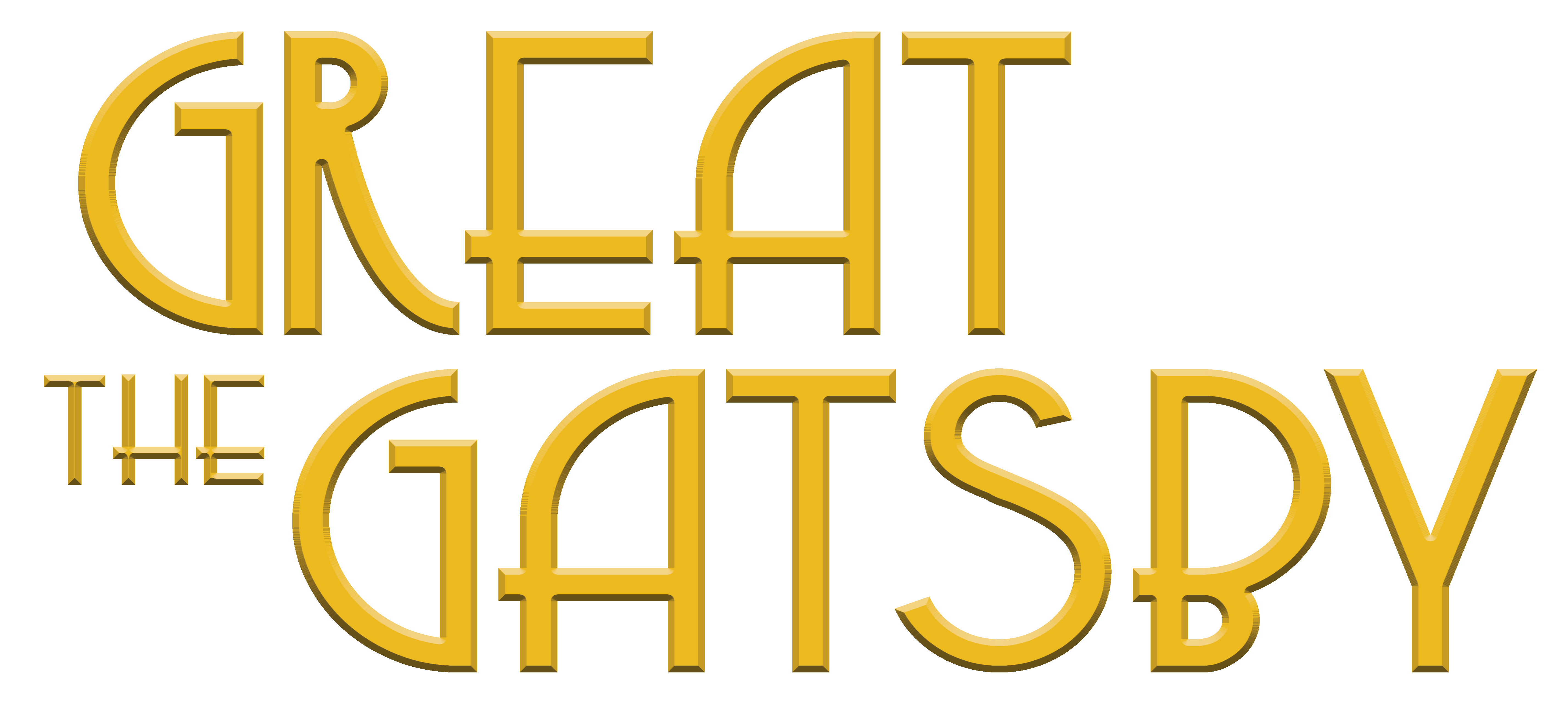 Gatsby Logo - The Great Gatsby - Willow Bend Center of the Arts - North Texas ...