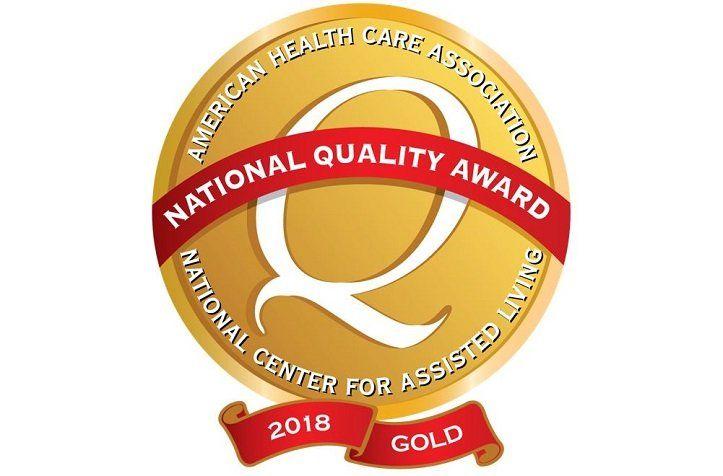 AHCA Logo - Sunrise of Gurnee, IL, Earns 2018 Gold Quality Award from AHCA/NCAL