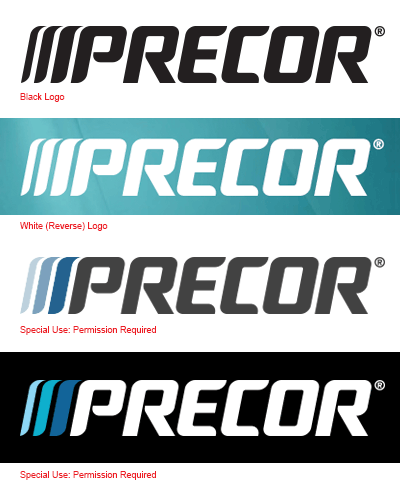 Precor Logo - Precor Logos Branding Guidelines Guidelines