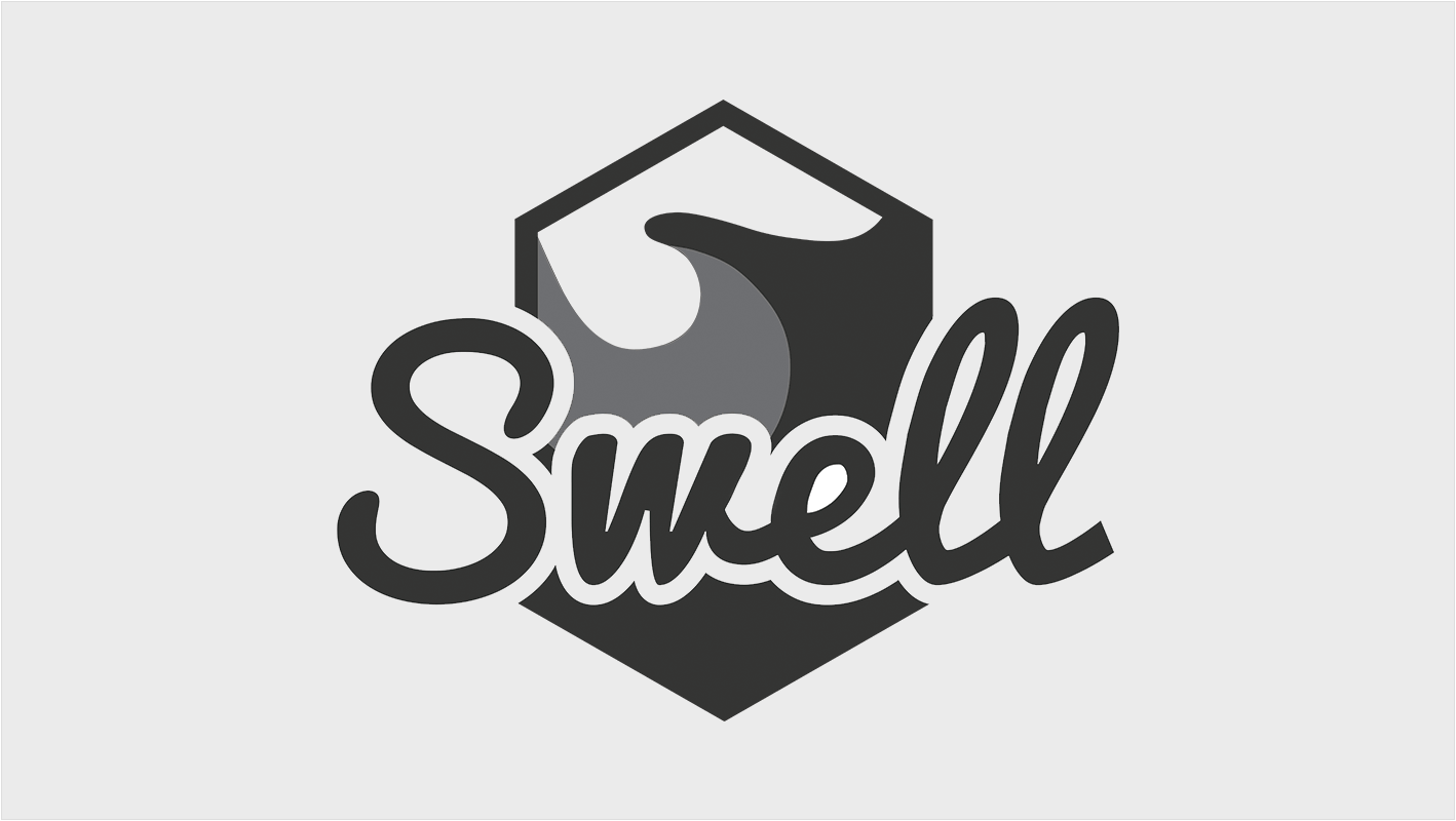 Swell Logo - Swell Logo Design Grant Arts Inc