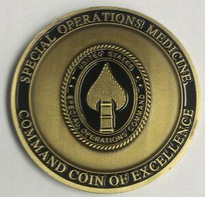 Socom Logo - Details about SOCOM Special Operations Medicine MD Medical Doctor Command Coin of Excellence