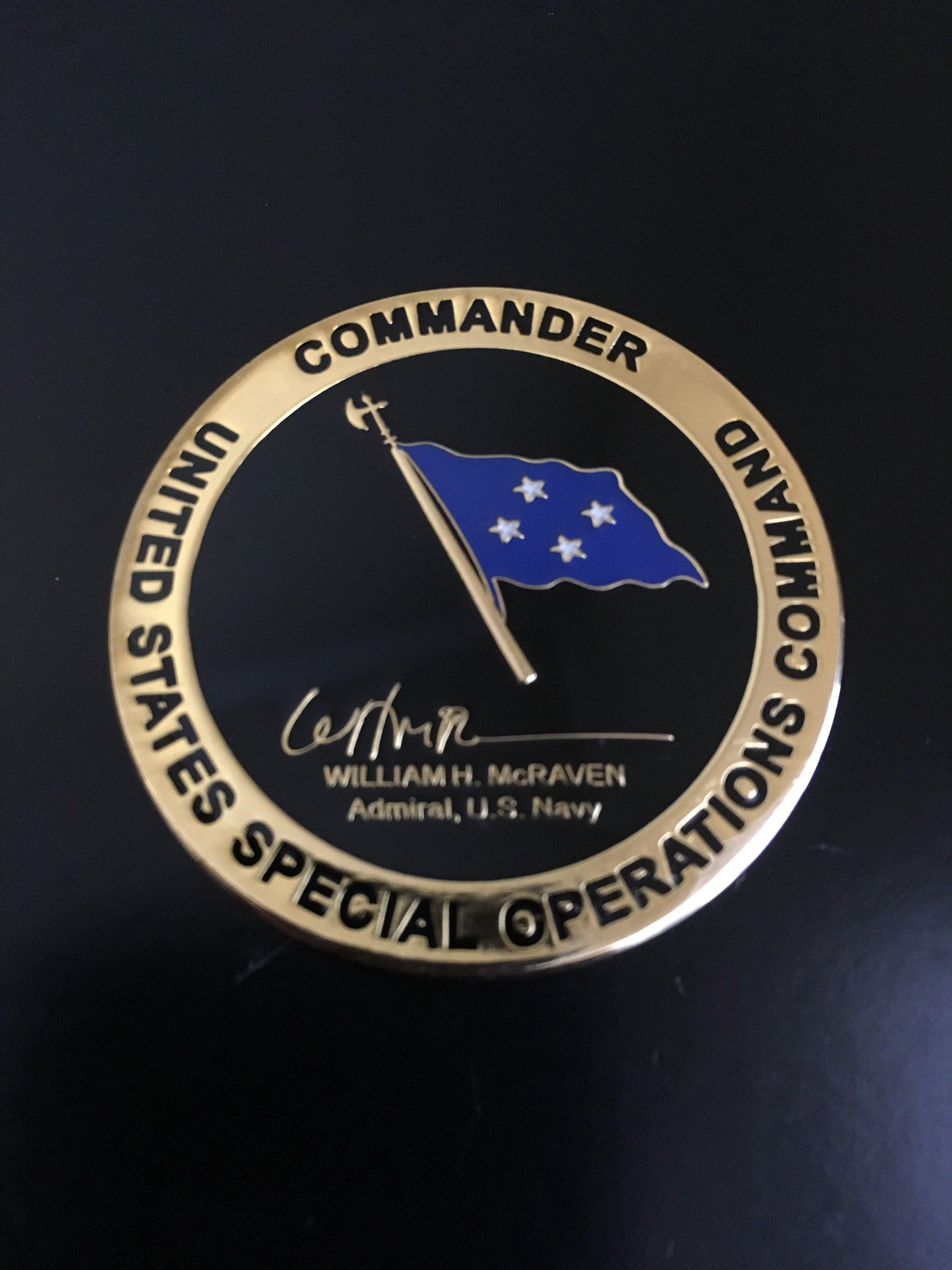 Socom Logo - SOCOM Commander (9th) Admiral William McRaven