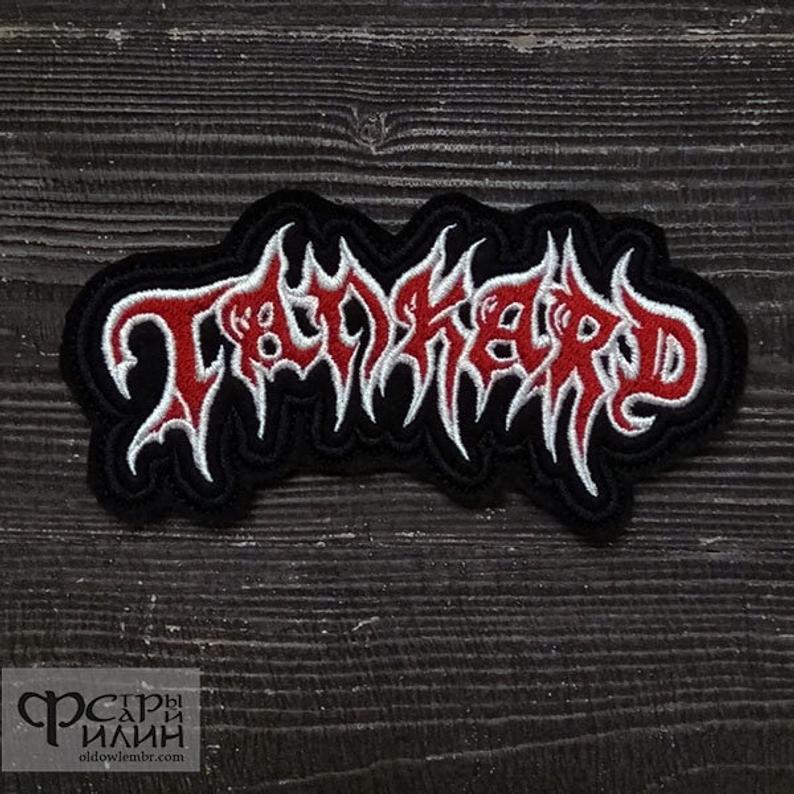 Tankard Logo - Patch Tankard logo Thrash Speed Metal band.