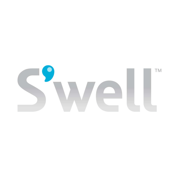 Swell Logo - S'well Bottle 17 oz in Titanium