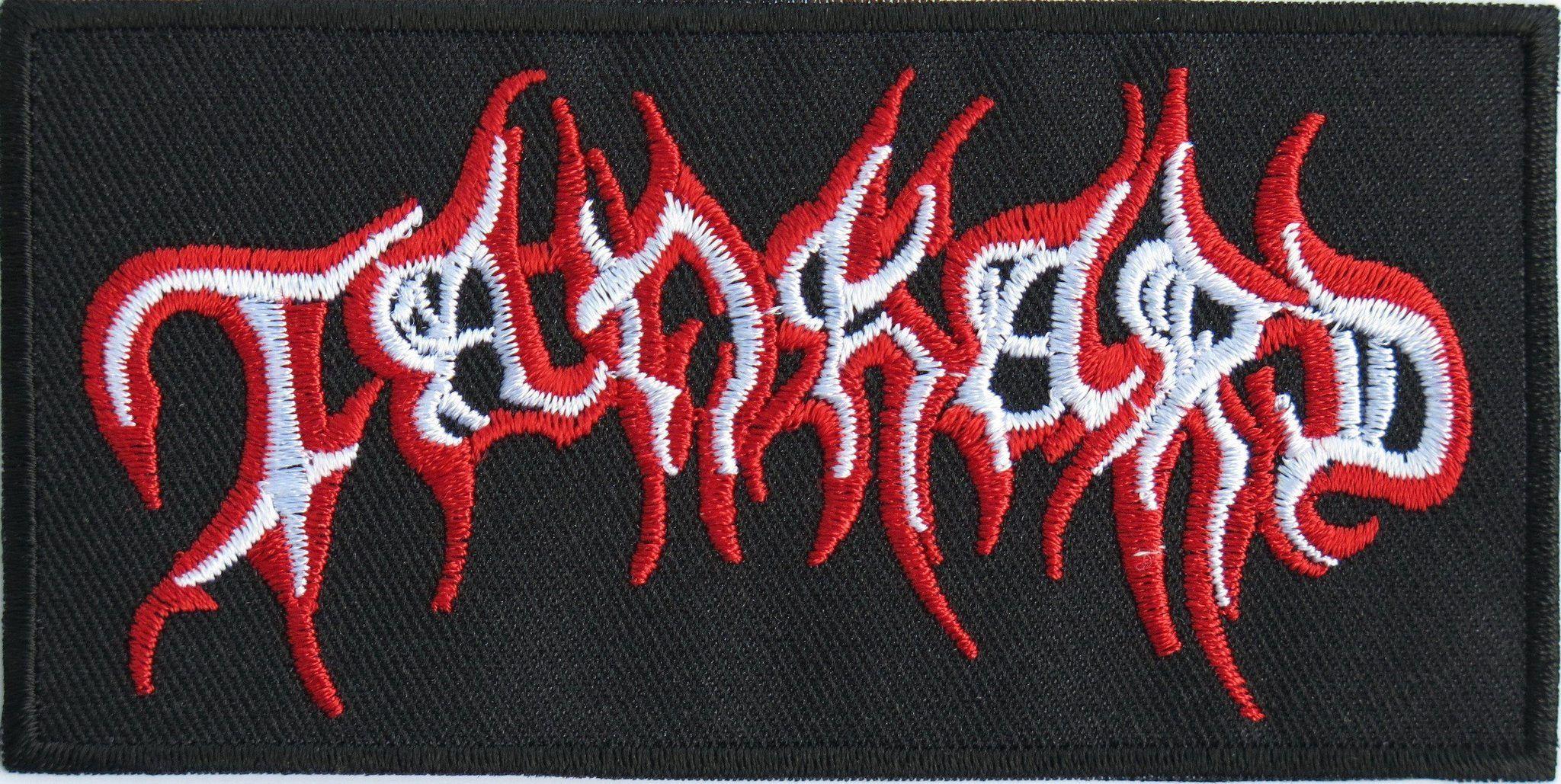 Tankard Logo - TANKARD Iron On Sew On Heavy Metal Embroidered Patch 4.2