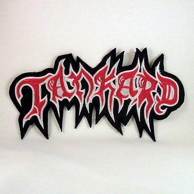 Tankard Logo - TANKARD Band Logo (BIG Embroidered BACK Patch) (NEW) | eBay