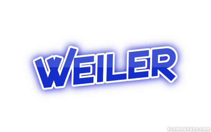 Weiler Logo - Germany Logo | Free Logo Design Tool from Flaming Text