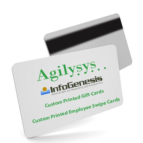 Agilysys Logo - Agilysys Infogensis Custom Printed Gift or Server Cards