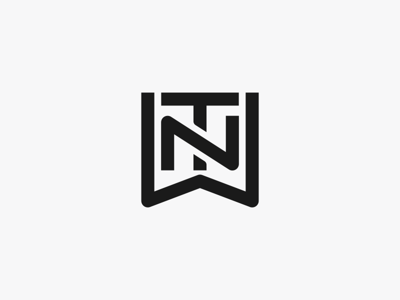 NTW Logo - NTW Monogram Logo Design by Dalius Stuoka. logo designer on Dribbble