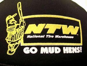 NTW Logo - Details about NATIONAL TIRE puffy trucker cap vtg Toledo Mud Hens baseball  hat 1980s NTW