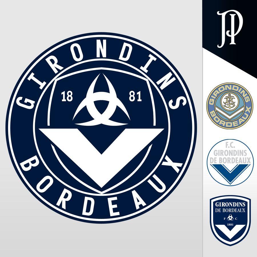 Bordeau Logo - Girondins de Bordeaux