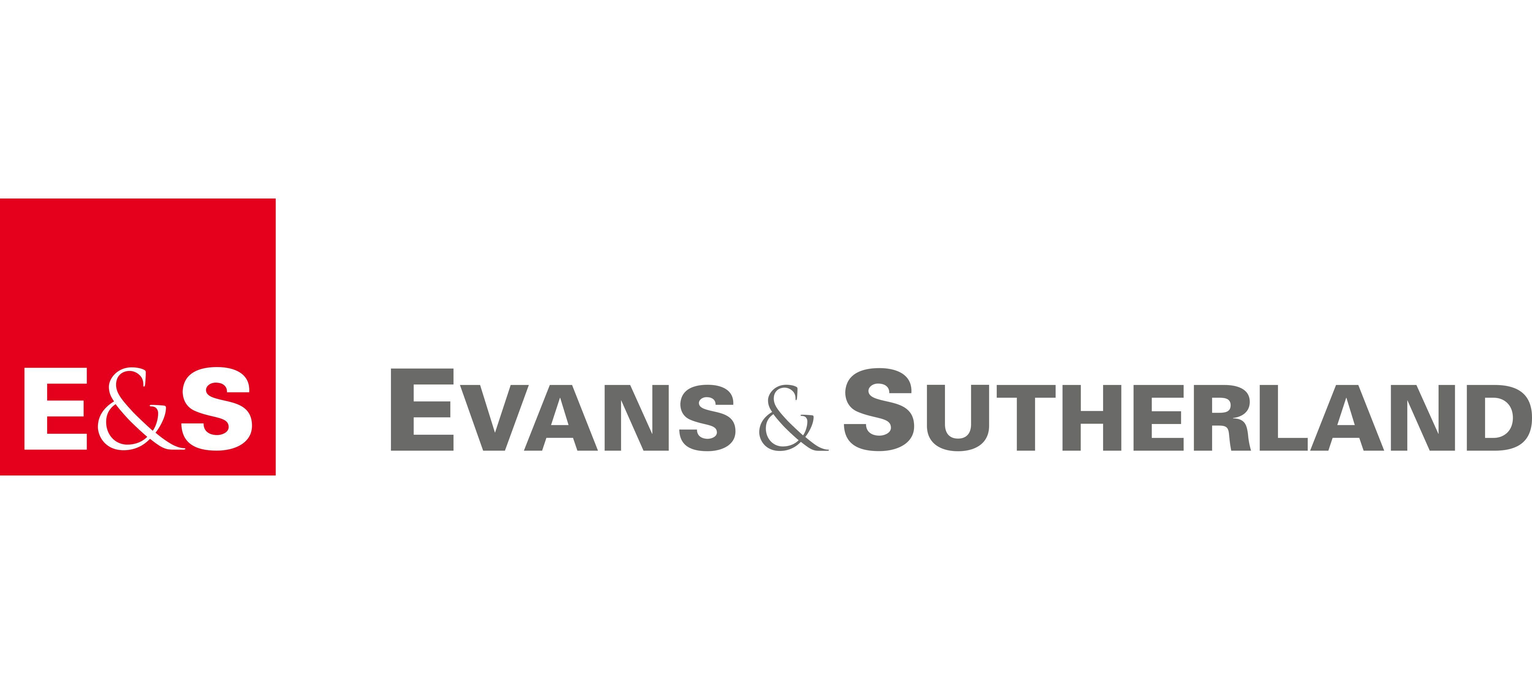 Sutherland Logo - Evans & Sutherland logo