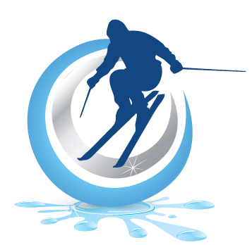 Skier Logo - Free logo maker - Skiing logo template