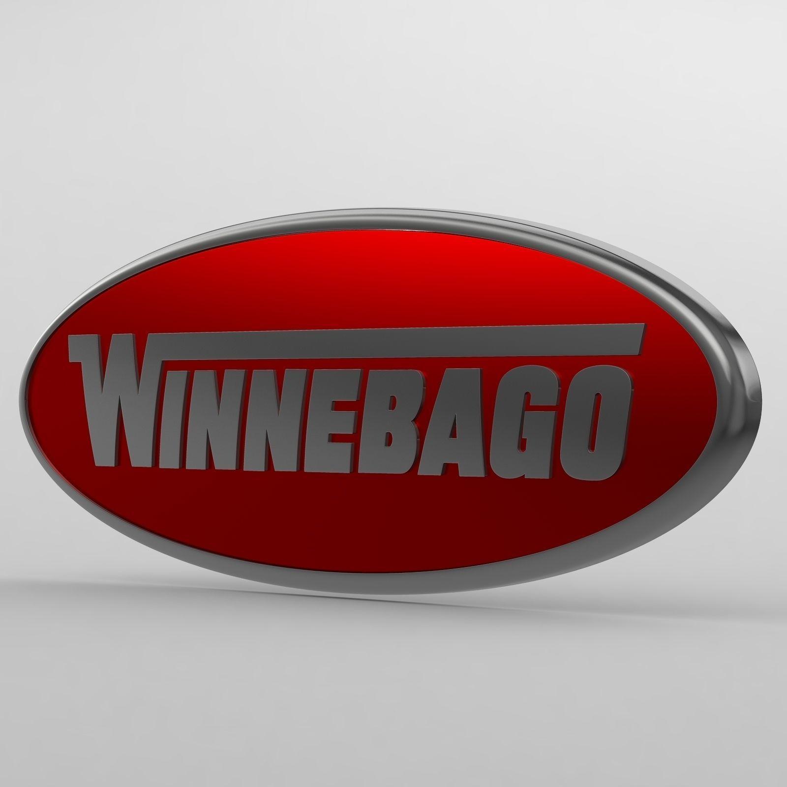 Winnebago Logo - winnebago logo 2D model