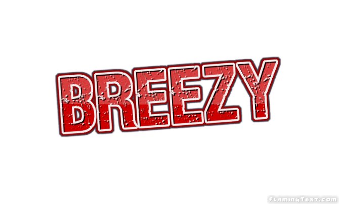 Breezy Logo - Breezy Logo. Free Name Design Tool from Flaming Text