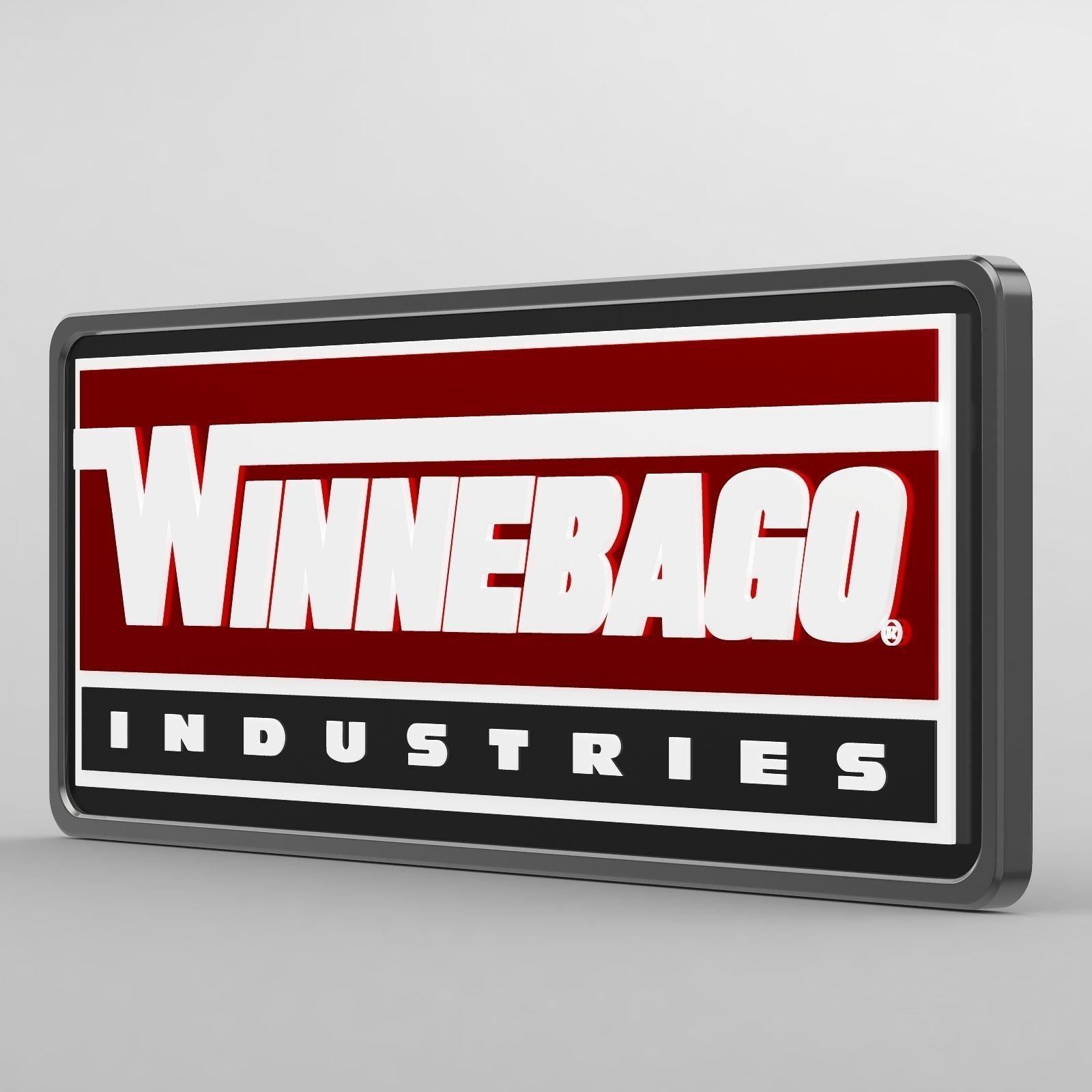 Winnebago Logo - winnebago logo 3D model