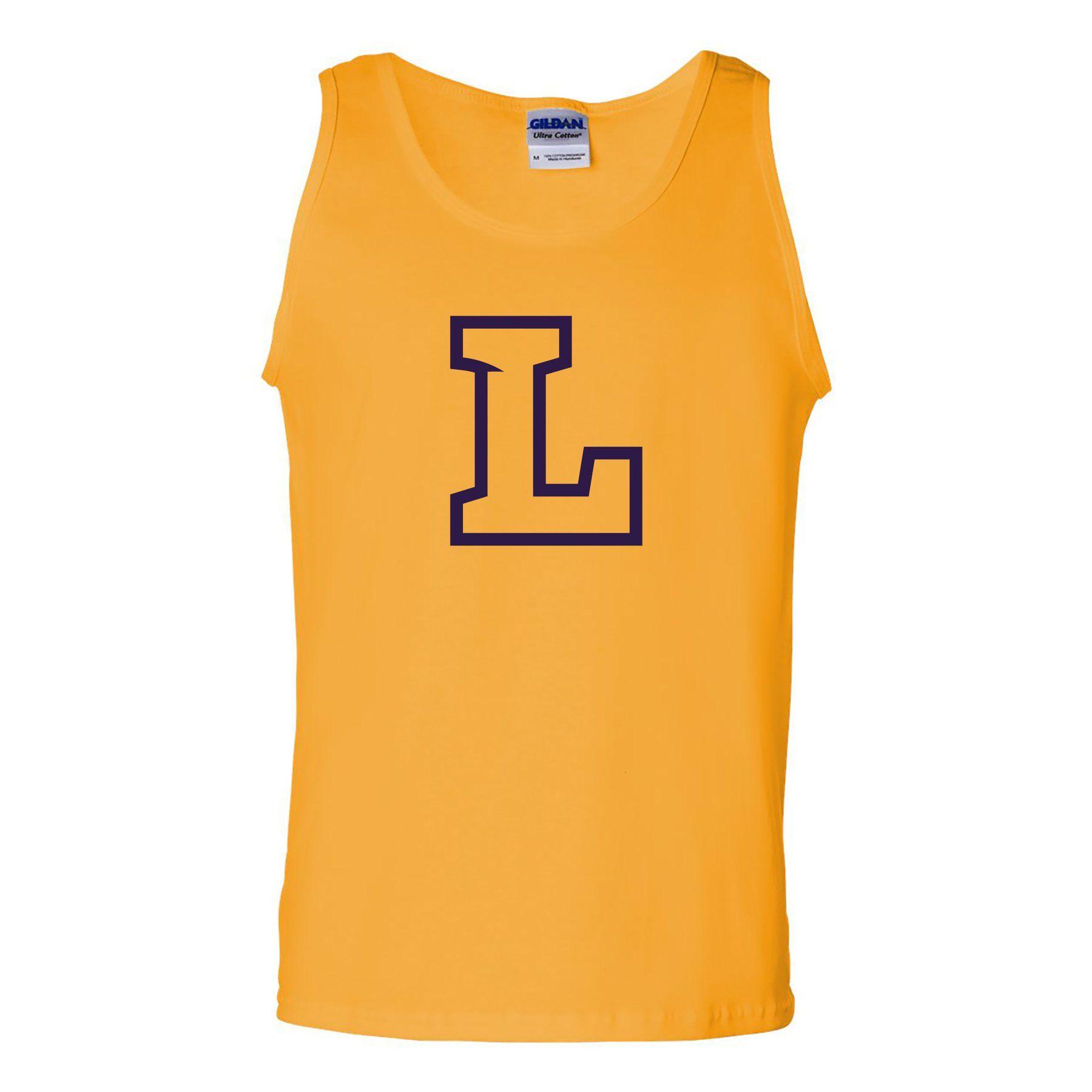 Lipscomb Logo - Lipscomb Primary Logo Tank Top - Gold