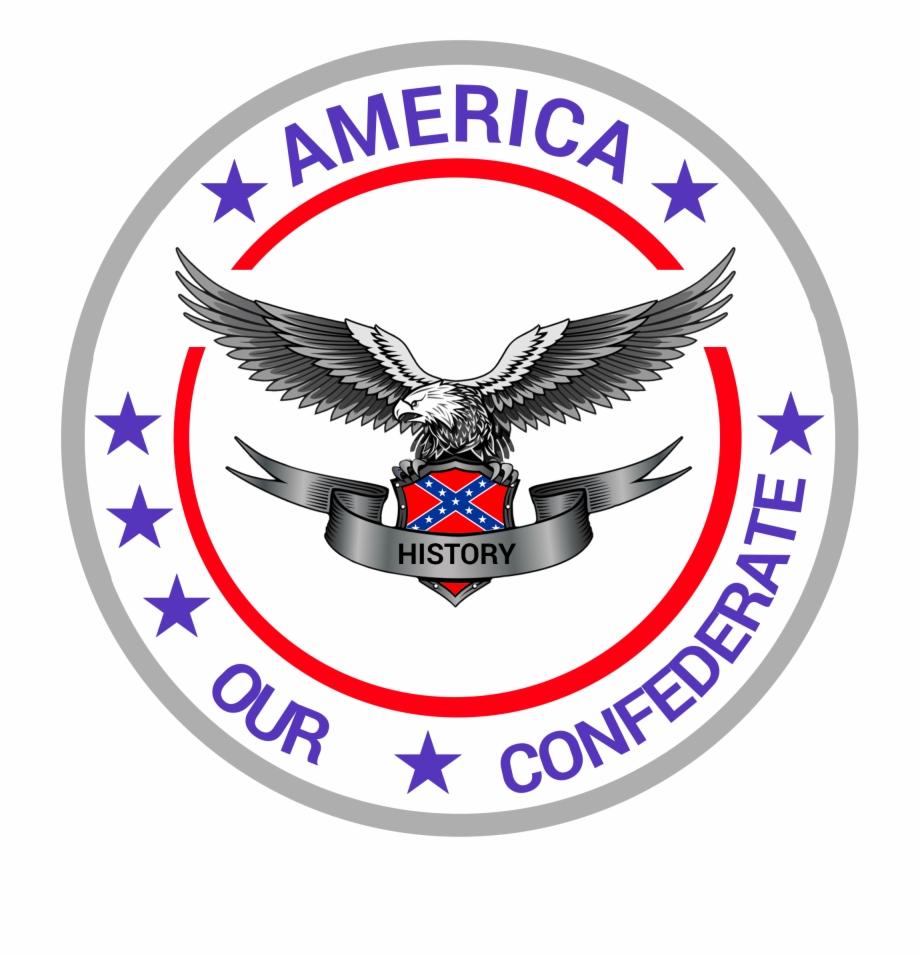 Confederate Logo - Our Confederate America - Eagle Logo Transparent Background Free PNG ...