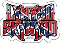 Confederate Logo - Lynyrd Skynyrd Vinyl Sticker Confederate Flag Logo