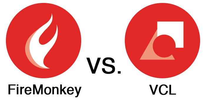 VCL Logo - FireMonkey vs. VCL