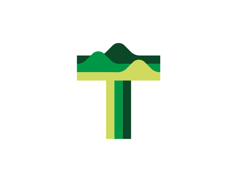 Scanner Logo - T terrain, landscape 3D scanner printer, logo design by Alex Tass ...